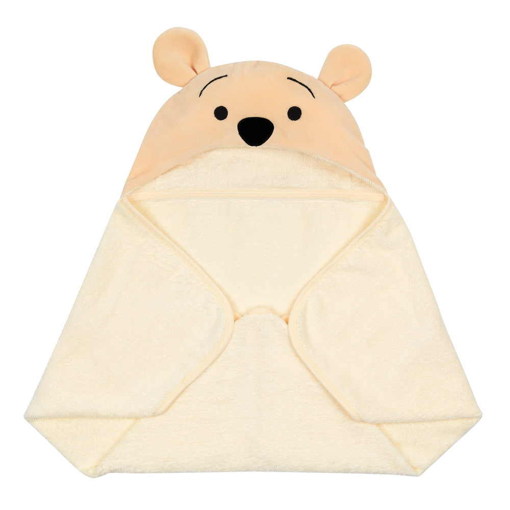 Lambs & Ivy Winnie the Pooh soft fabric ideal for newborn baths.