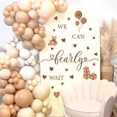 Lamkidle baby shower decor balloon border adds whimsy to celebrations