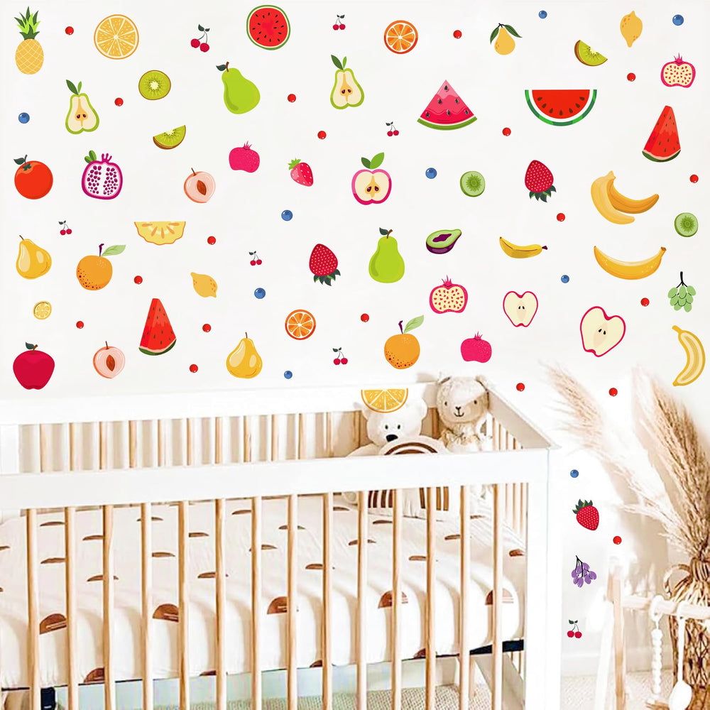 Lamkidle kiwi decal provides vibrant accents for walls and furniture