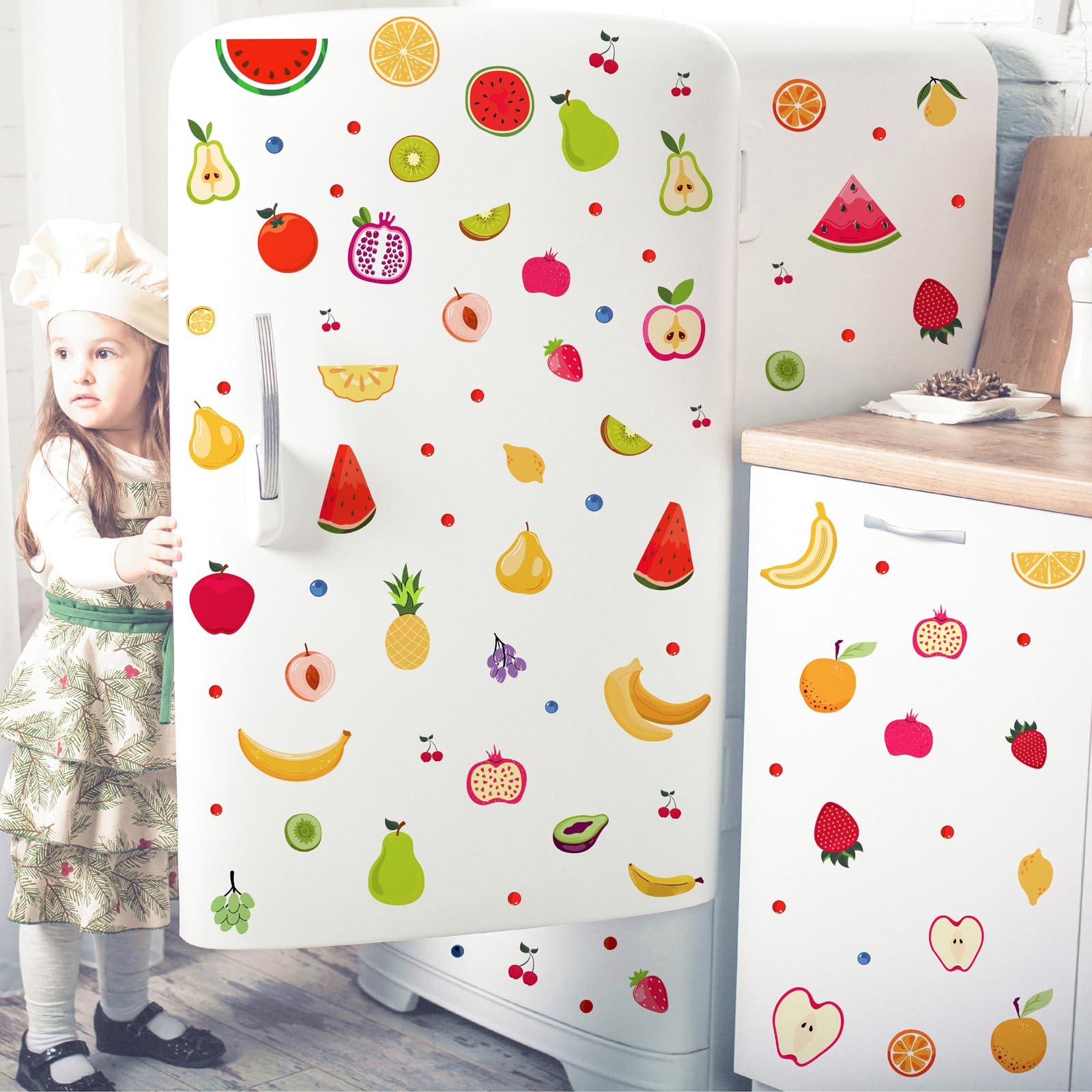 Lamkidle pear decal offers soft fruit imagery for nurseries