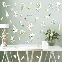 Lamkidle silver mirror wall art ideal for bedrooms and study