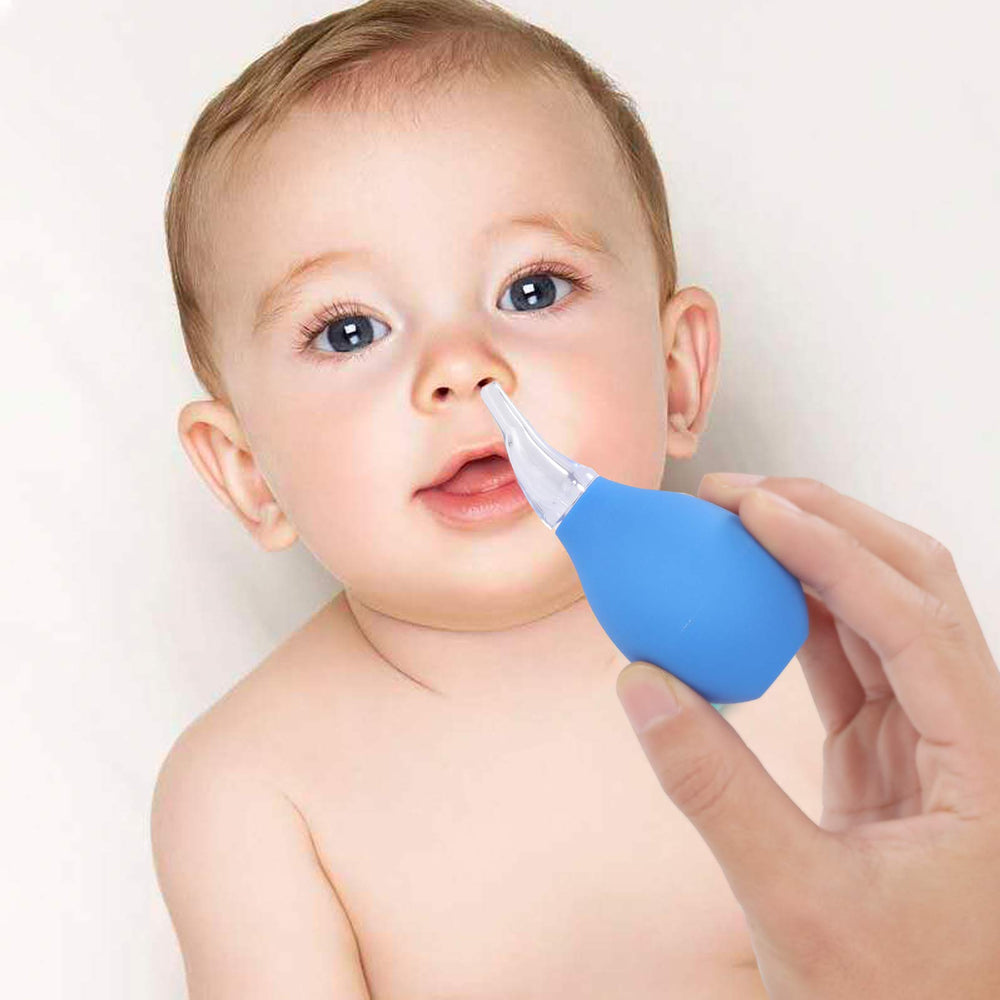 Lamoutor reusable nasal aspirator pump keeps baby comfortable during use.