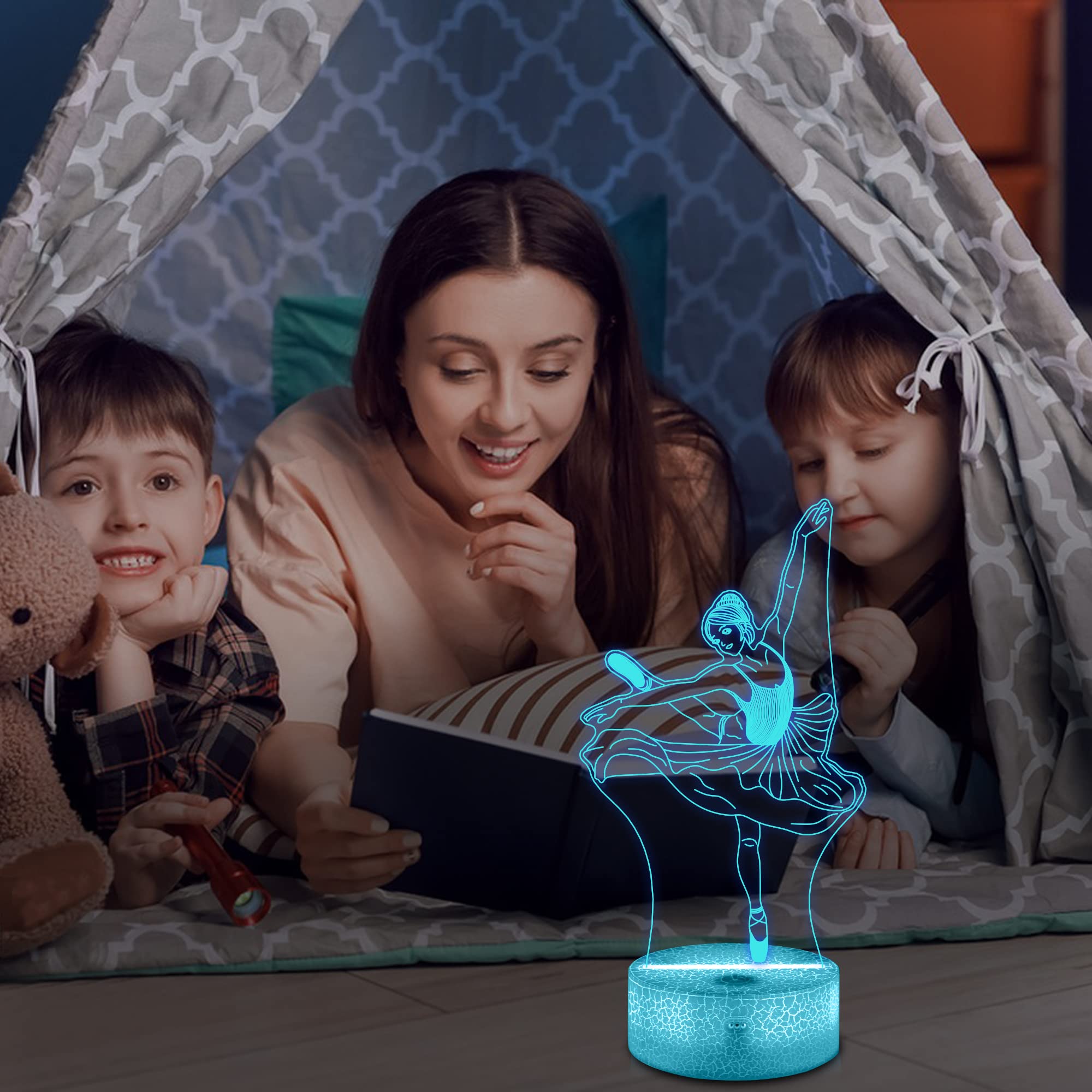 Lampeez Ballet 16 colors option for versatile mood settings