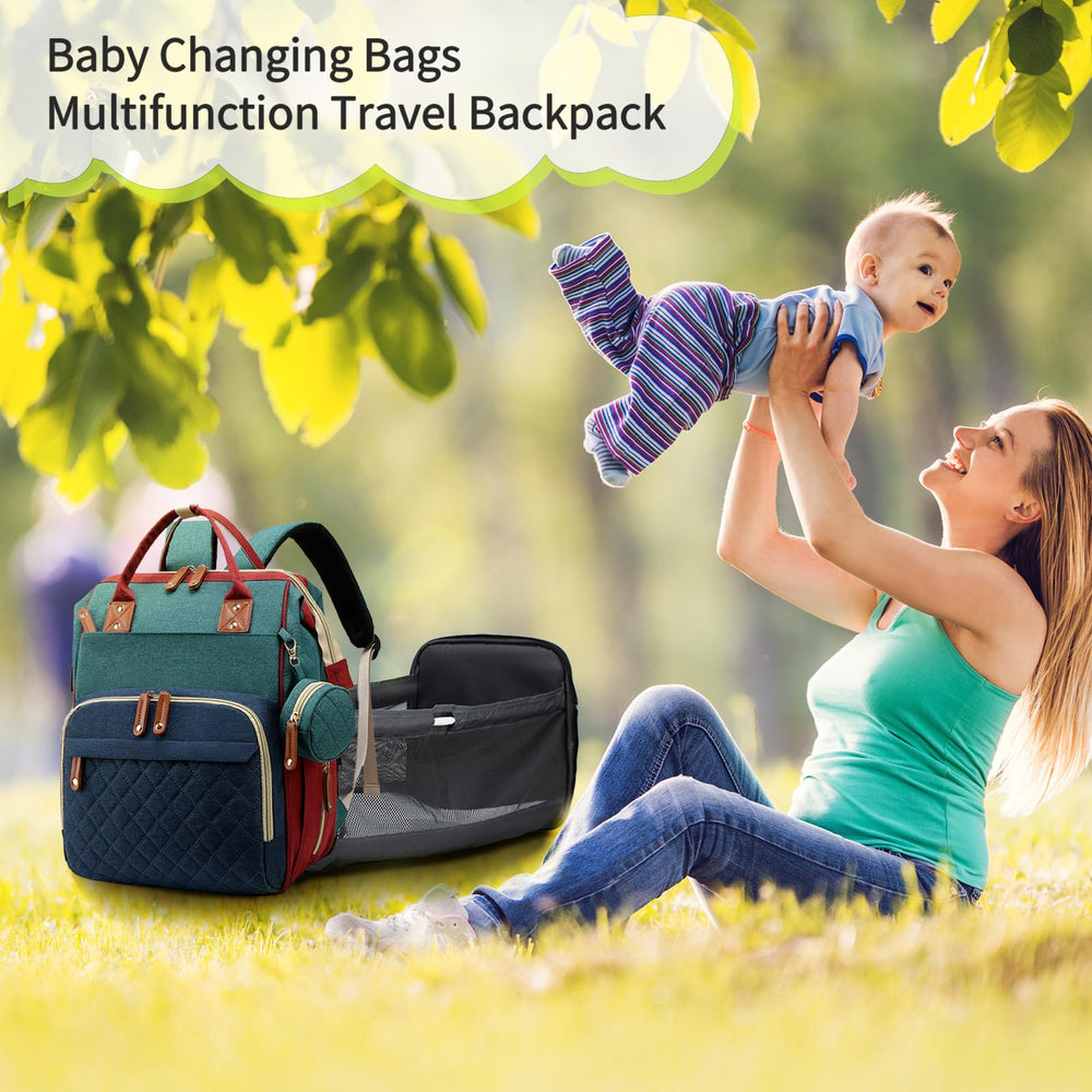 Lamroro unisex diaper bag ideal for travel and baby showers