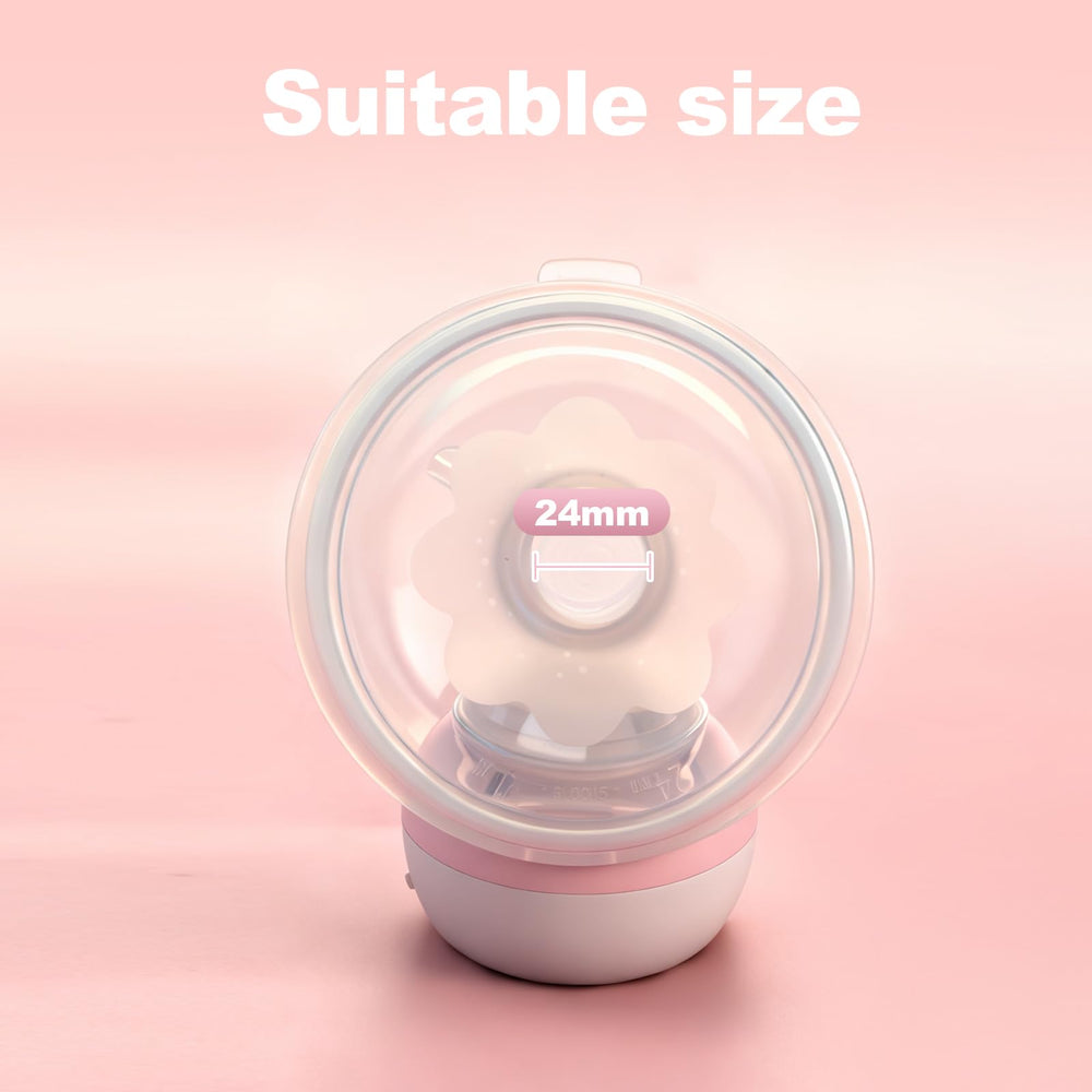 LAMSUET two flange sizes ensure comfortable fit for different users.
