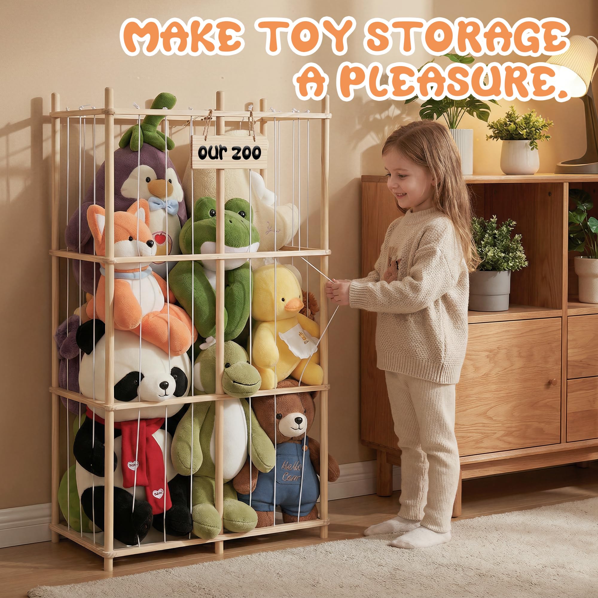 LAMU room decor idea for playrooms keeps spaces neat and inviting.