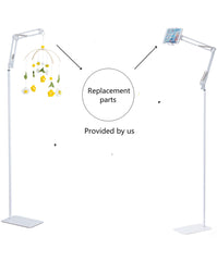 LamYHeng height-adjustable floor stand adapts from 31 to 68.9 inches.