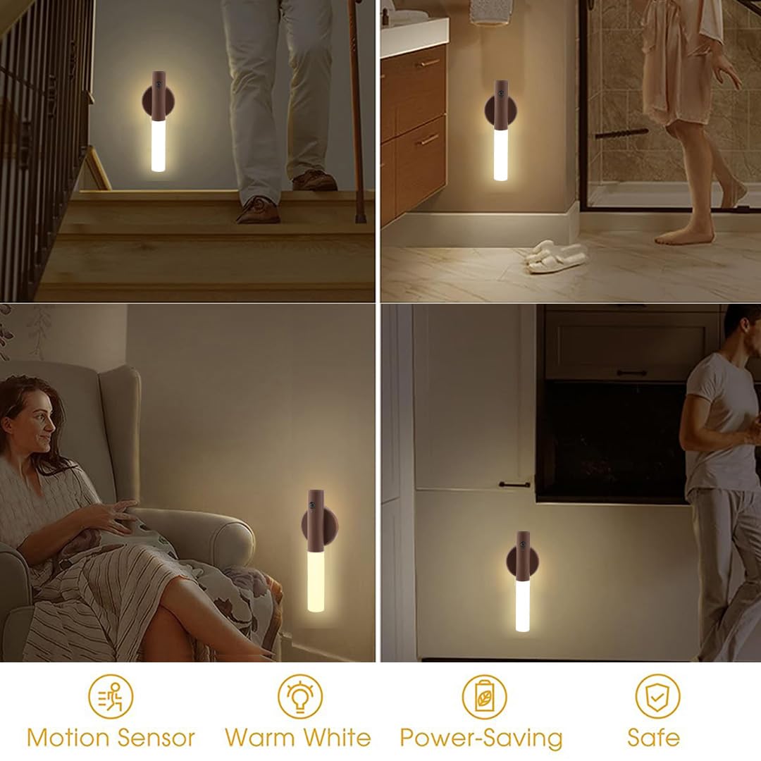 LANDGOO nursery light in always-on mode provides gentle illumination.