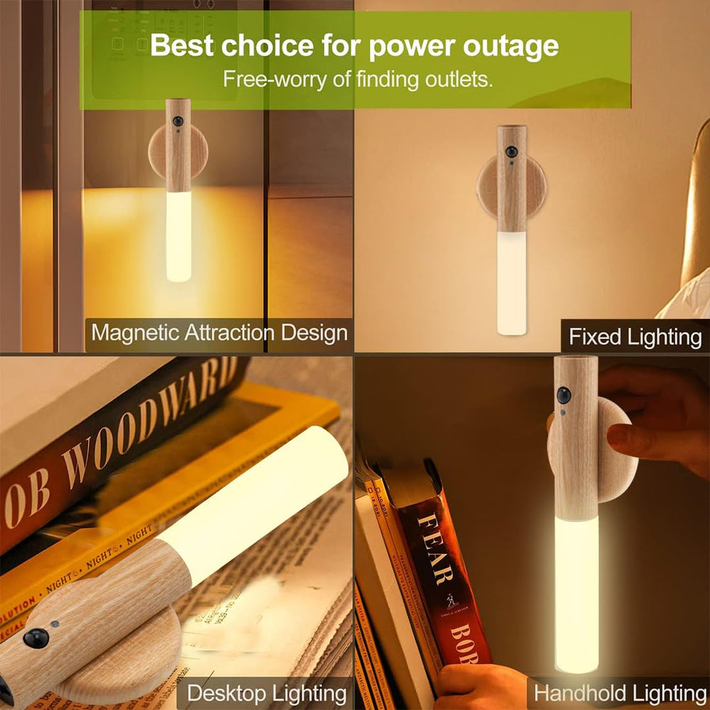 LANDGOO nursery night light motion activation provides hands-free navigation