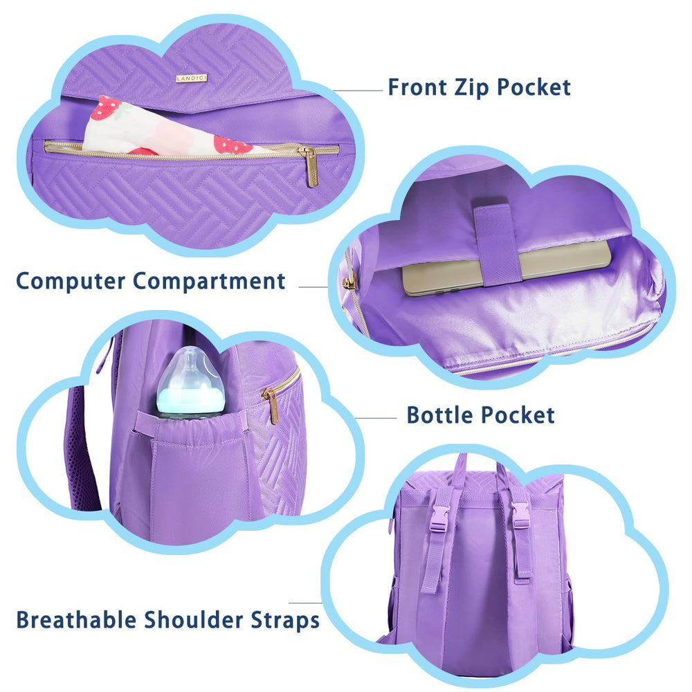 LANDICI durable waterproof fabric protects gear in any condition.