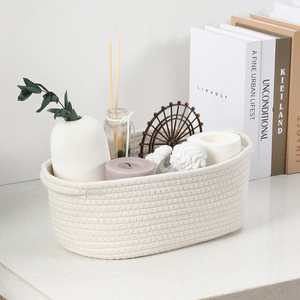LANDNEOO handcrafted basket with strong weave and durable structure