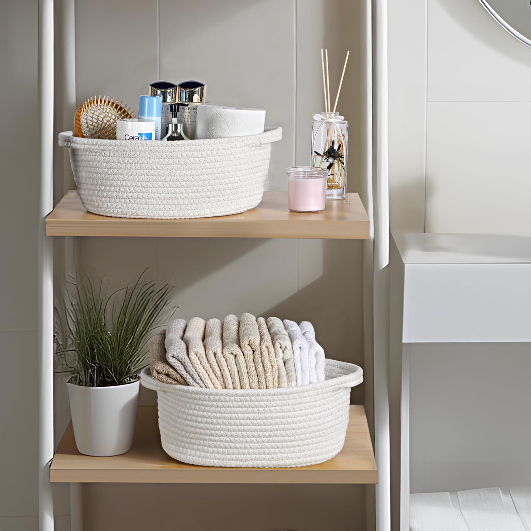 LANDNEOO plant pot cover basket adds natural style to plants