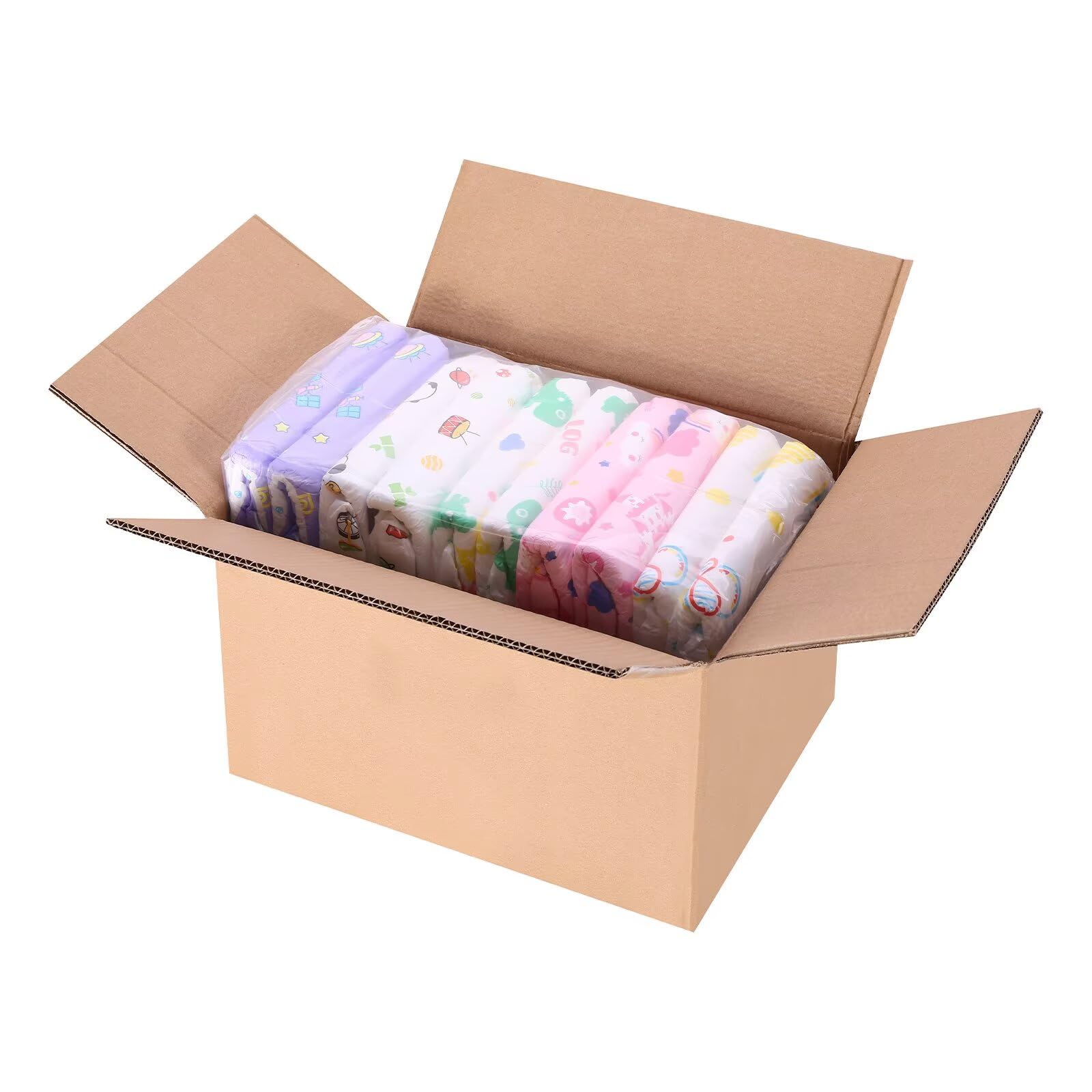 Landofgenie polka-dot print with tabs provides reliable absorption and comfort.