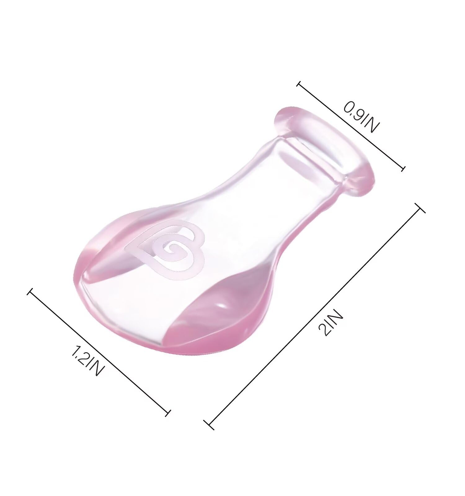 Landofgenie adult-size teat in mouth delivers soothing, calming moments.