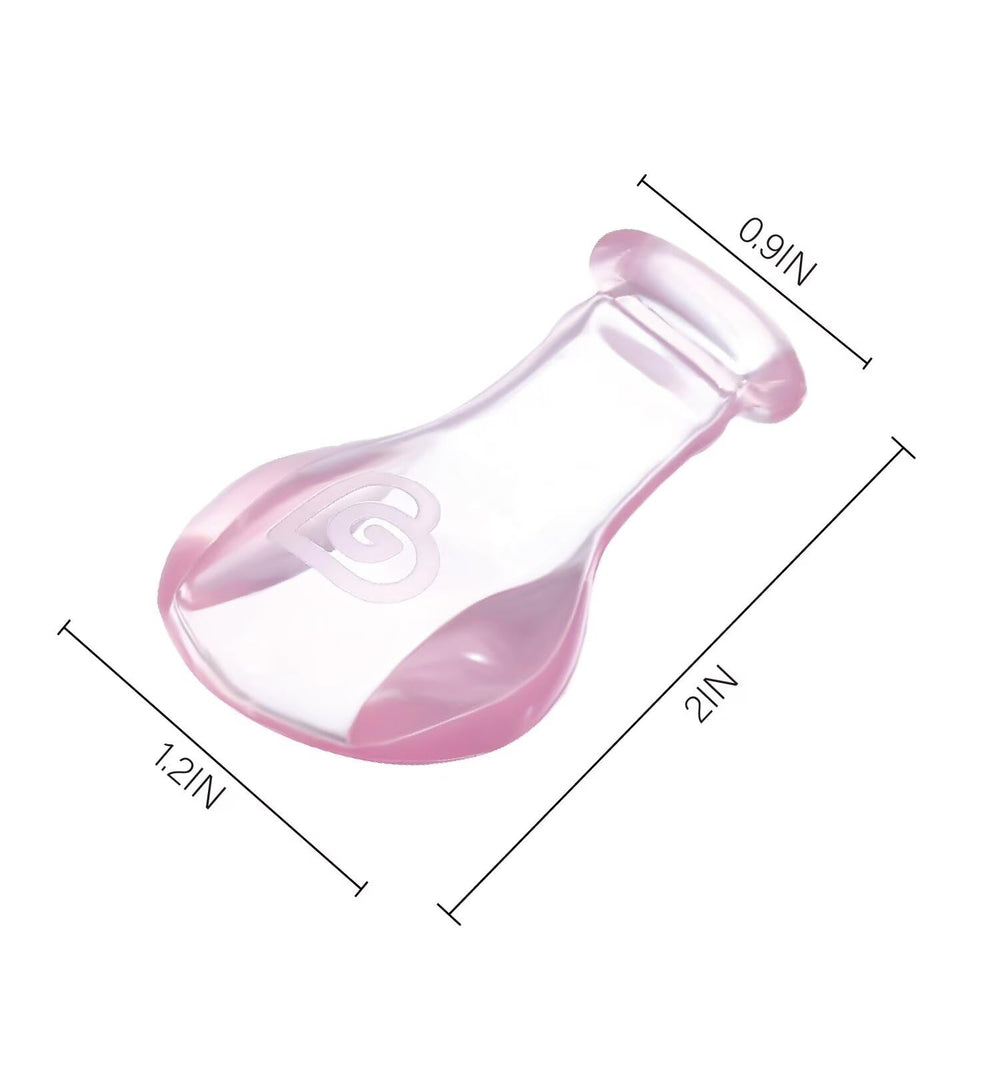 Landofgenie adult-size teat in mouth delivers soothing, calming moments.