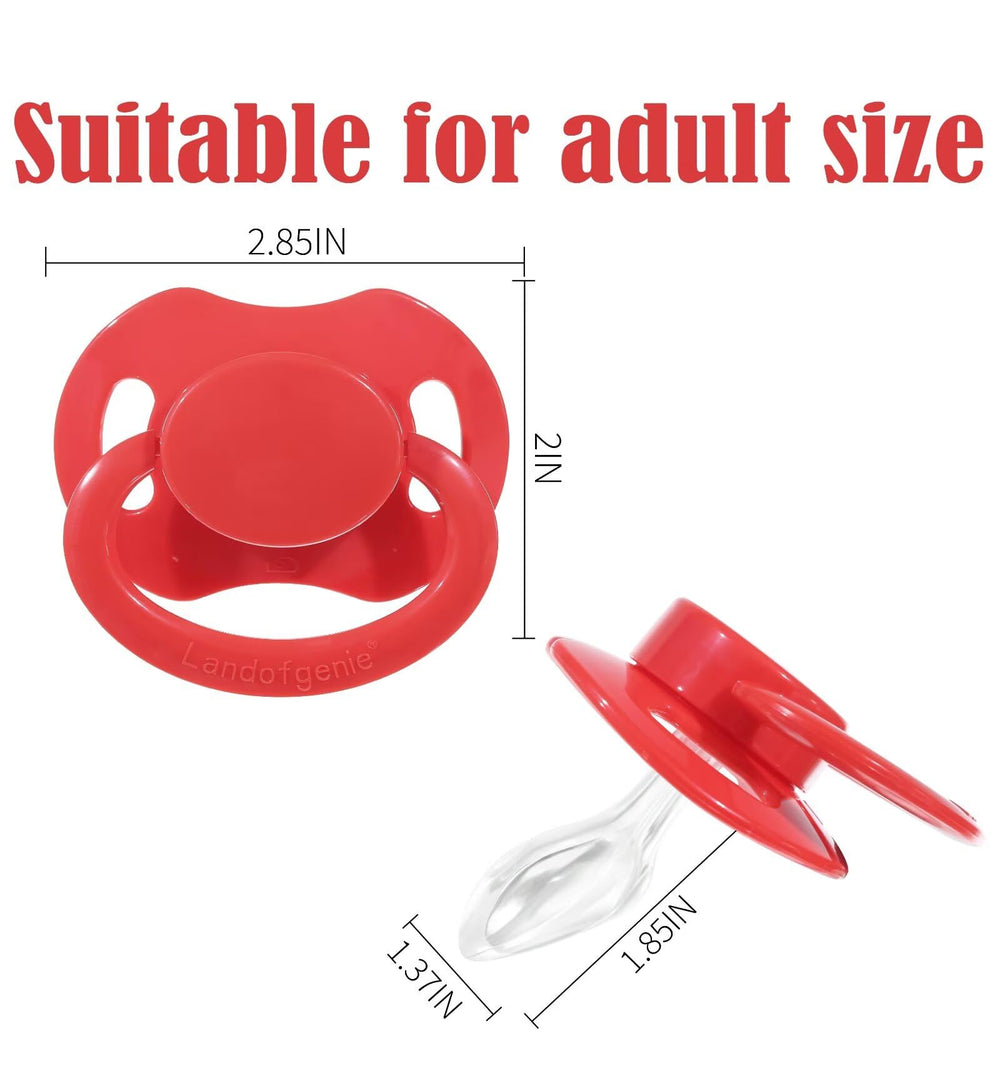 Landofgenie pacifier in use supports calming bedtime moments.