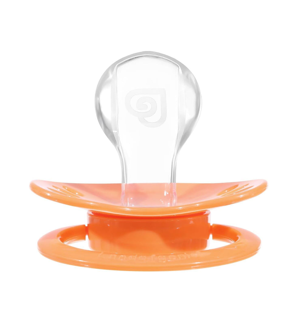Landofgenie silicone pacifier is BPA-free and stain-resistant for everyday use