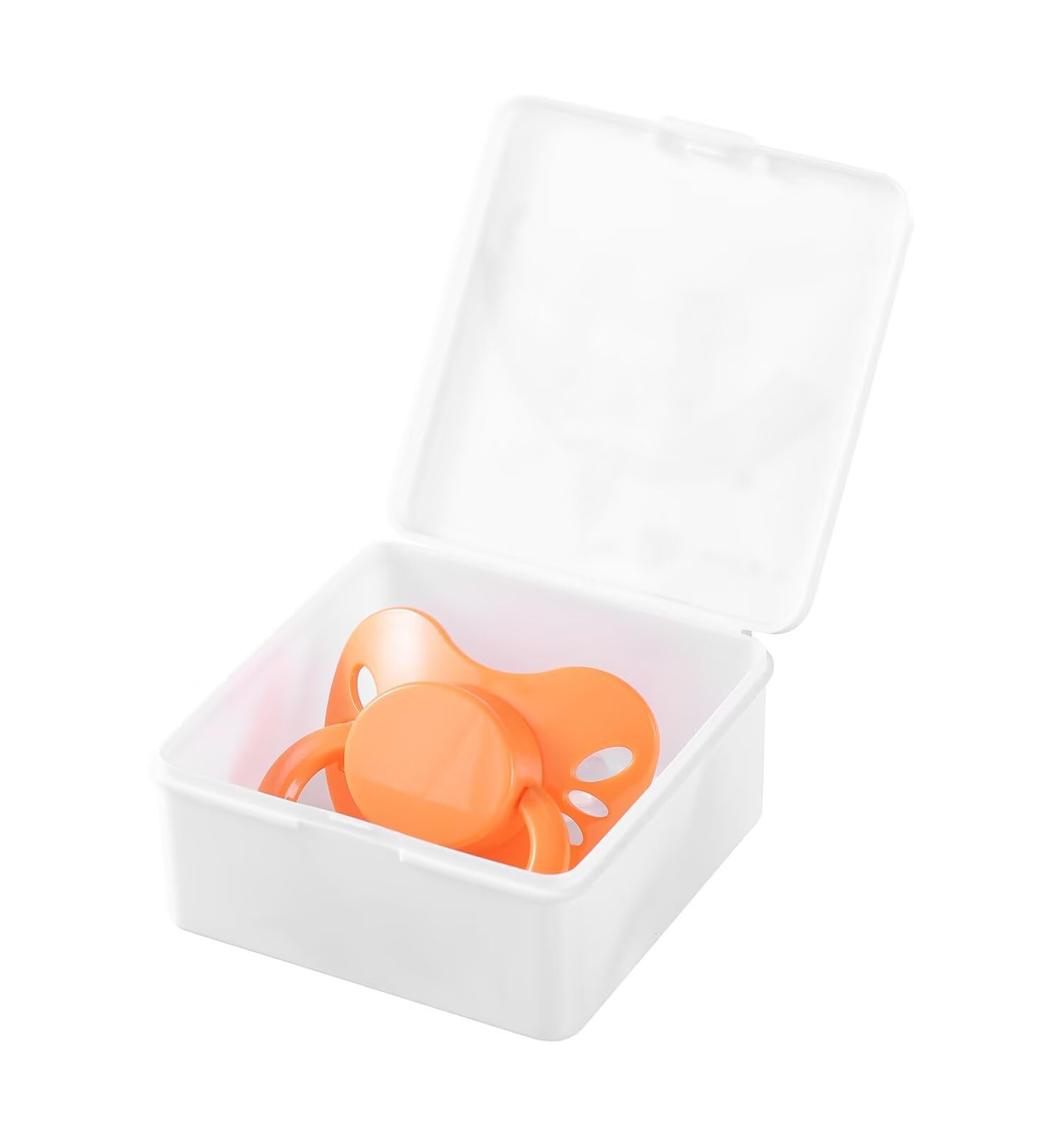 Landofgenie pacifier is easy to clean with cold water or alcohol wipe