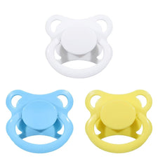 Landofgenie large shield pacifier white, ideal for adult soothing and calm focus