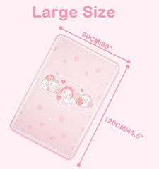 Three-layer construction with cotton-tpu offers soft touch and absorption.