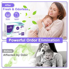 Longer length Landtaix refill indicating 4752 diaper capacity per pack