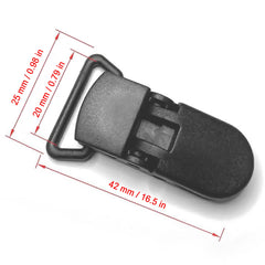 Langmeil ribbon-fit clips on white background demonstrate ribbon compatibility.