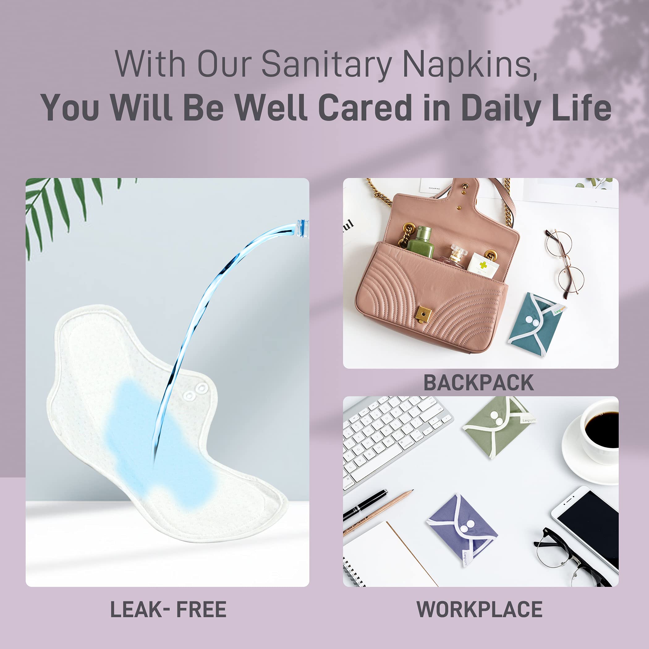Langsprit mini wet bag leakproof storage for discreet transport.