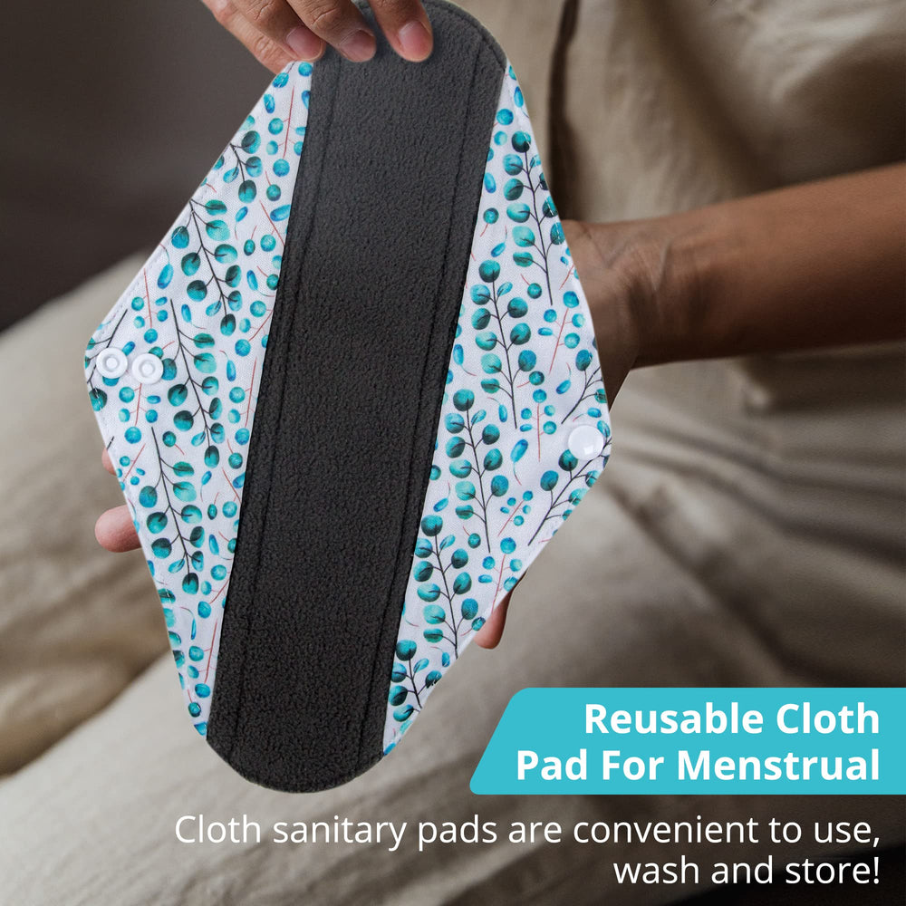 Langsprit medium reusable pad in Autumn kit offers reliable protection for moderate flow