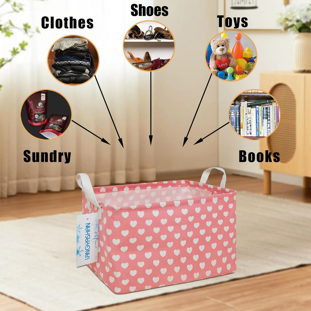 LANGYASHAN kitchen closet storage bin keeps items tidy and accessible.