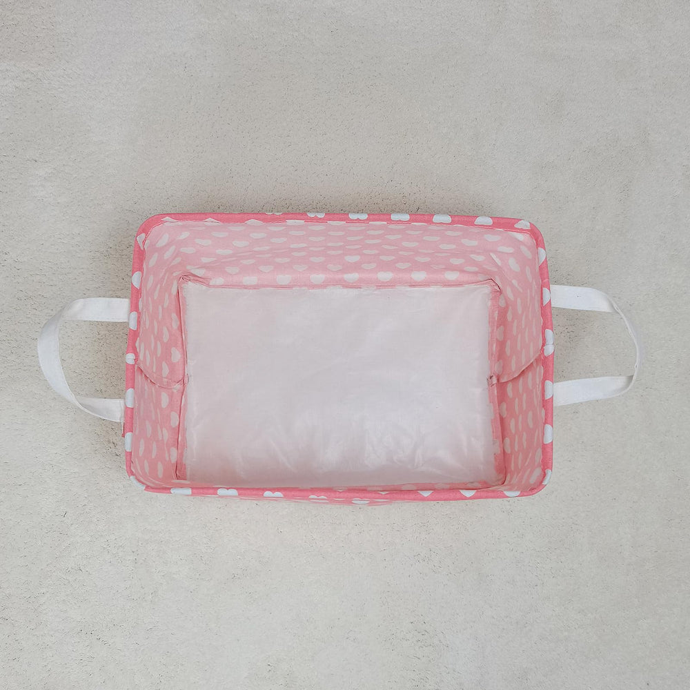 LANGYASHAN moisture-resistant bin ideal for laundry or bathroom storage.