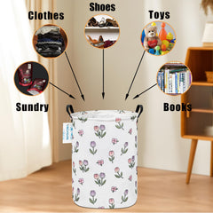 LANGYASHAN nursery hamper adds color and order in a child's room.