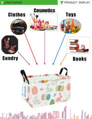 LANGYASHAN nursery storage basket ideal for plush toys and blankets.