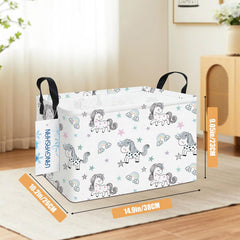 LANGYASHAN Rainbow Unicorn bin side handle for easy transport