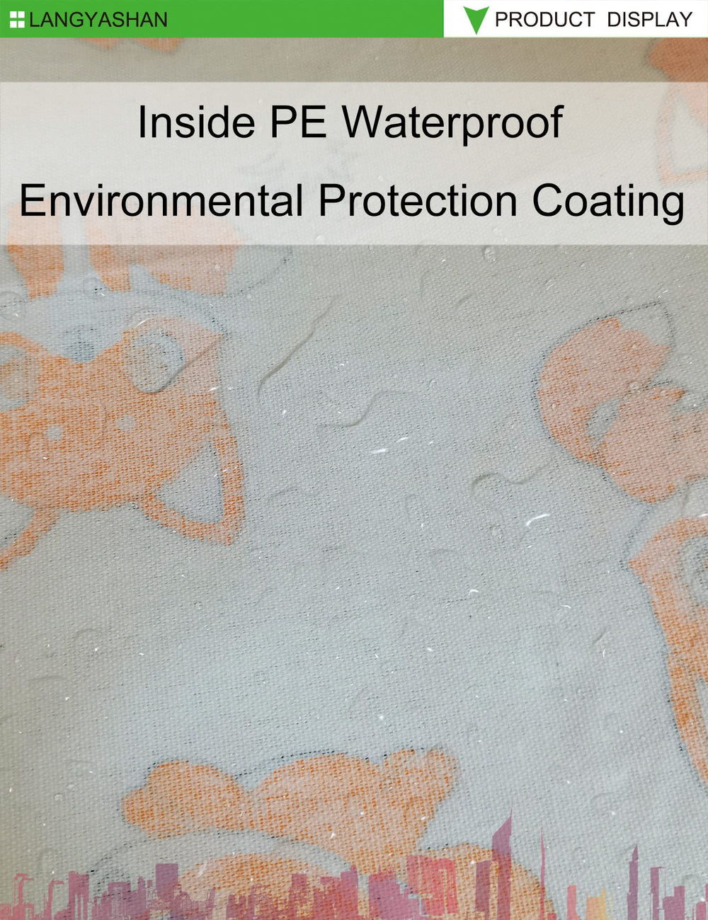 LANGYASHAN Rectangle Storage Bin waterproof inner coating protects contents