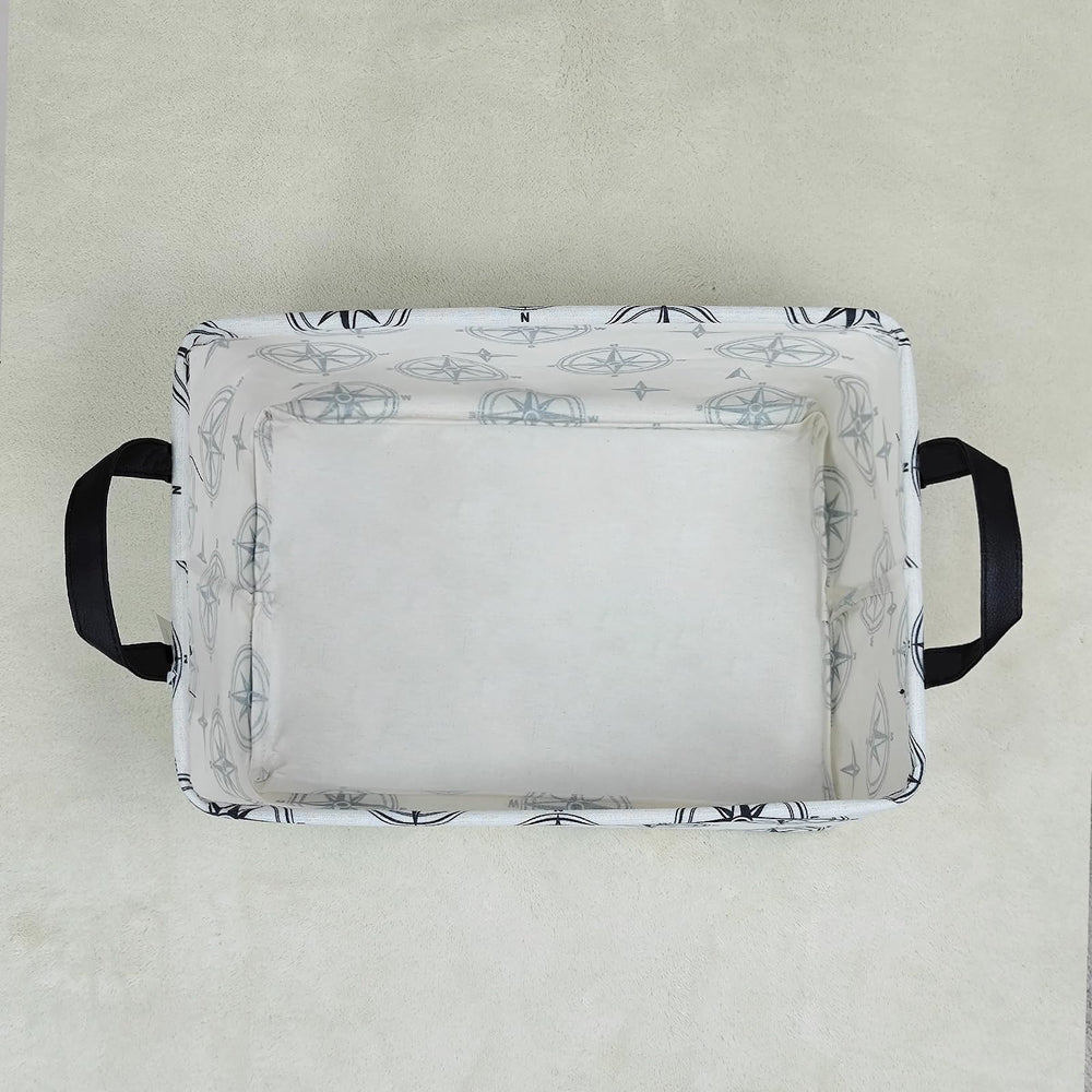 LANGYASHAN rectangular storage bin tucked on a shelf as decor
