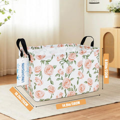 LANGYASHAN rectangular storage bin thick handles close up for easy transport