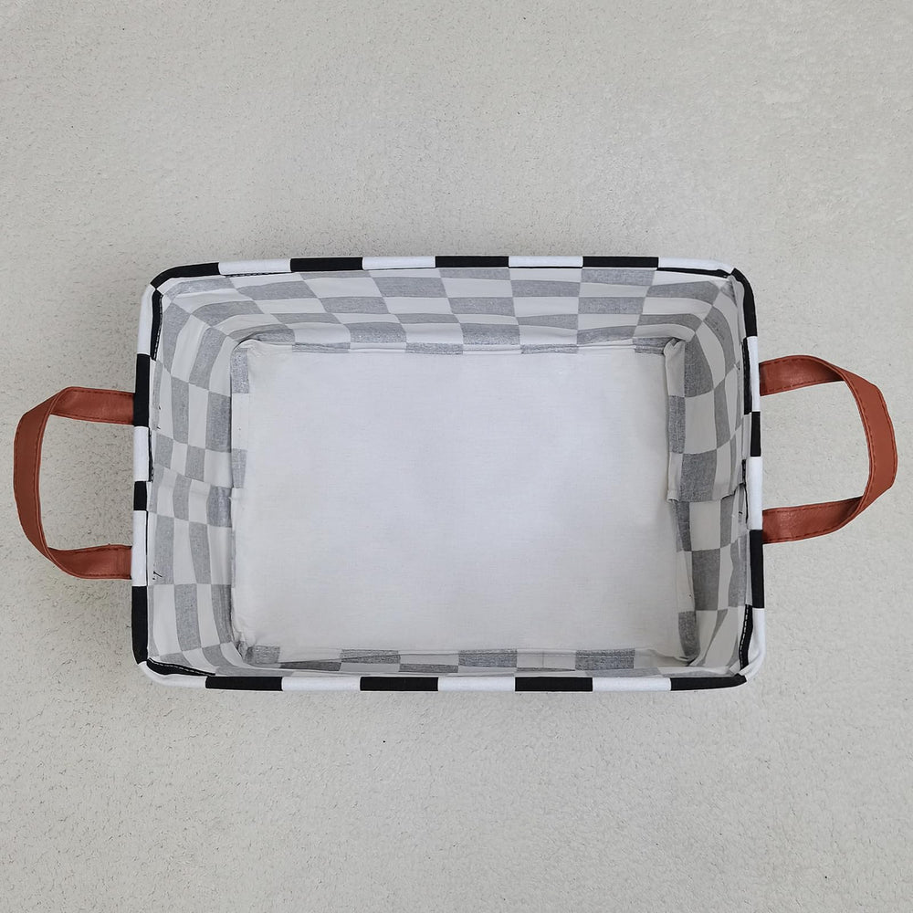LANGYASHAN rectangular storage bin waterproof coating helps contents stay dry.