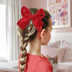 Lanmerry alligator clip with patriotic design, holds hair firmly for daily wear.