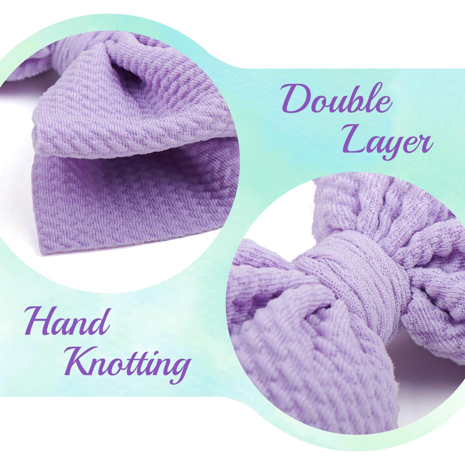 Lanmerry three-piece bow set offers versatile looks for baby girls