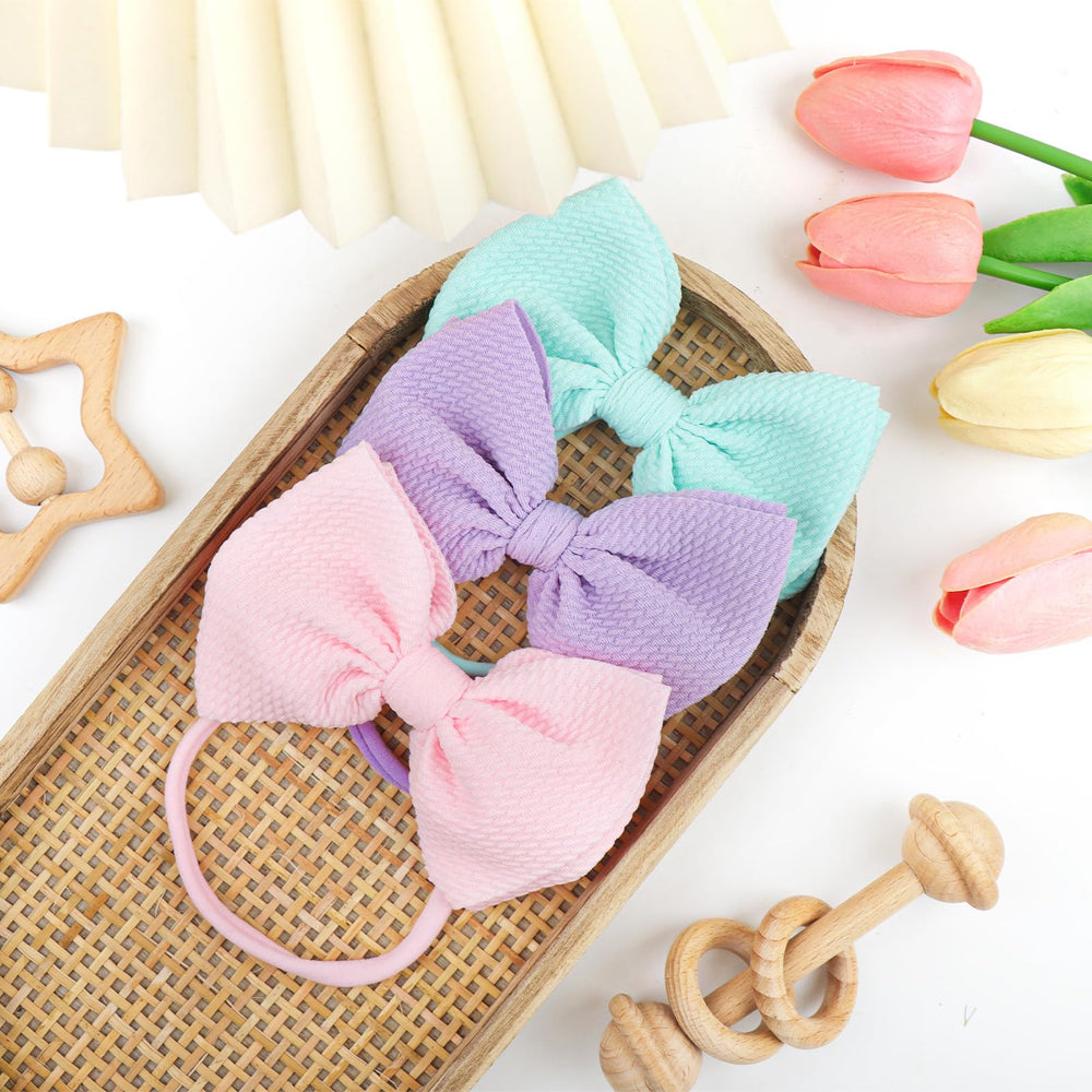 Lanmerry color-palette bows pair with many outfits for easy styling
