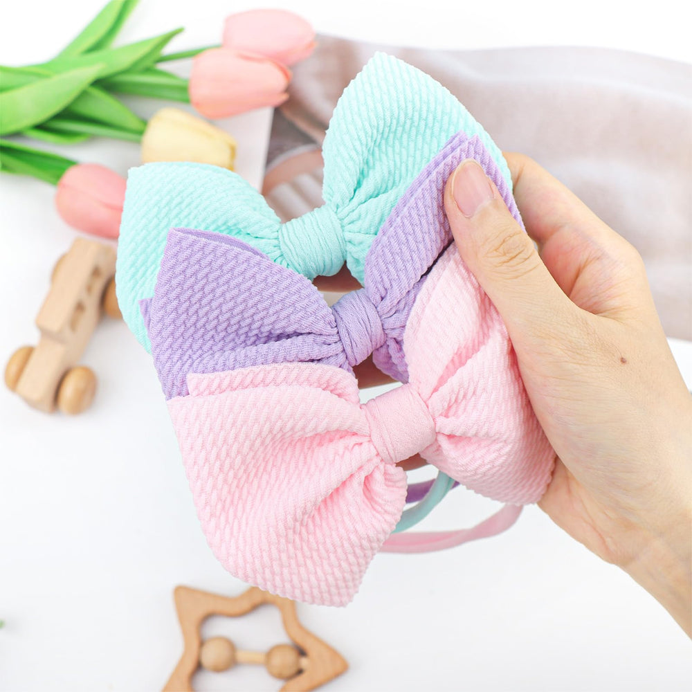 Lanmerry gift-ready hair bows set, ideal for baby showers