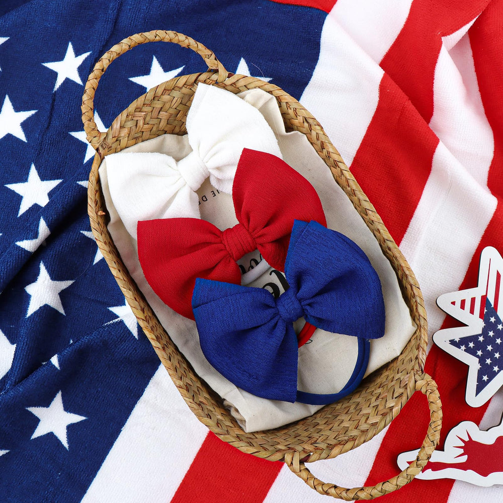 Lanmerry dress-up prop for 4th of July family photos.