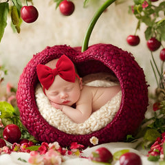 Lanmerry cherry-pattern bow headband adds sweet style to daily outfits