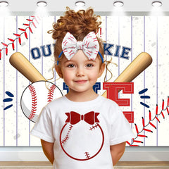 Lanmerry nylon-soft baseball bow gives gentle touch on delicate skin.
