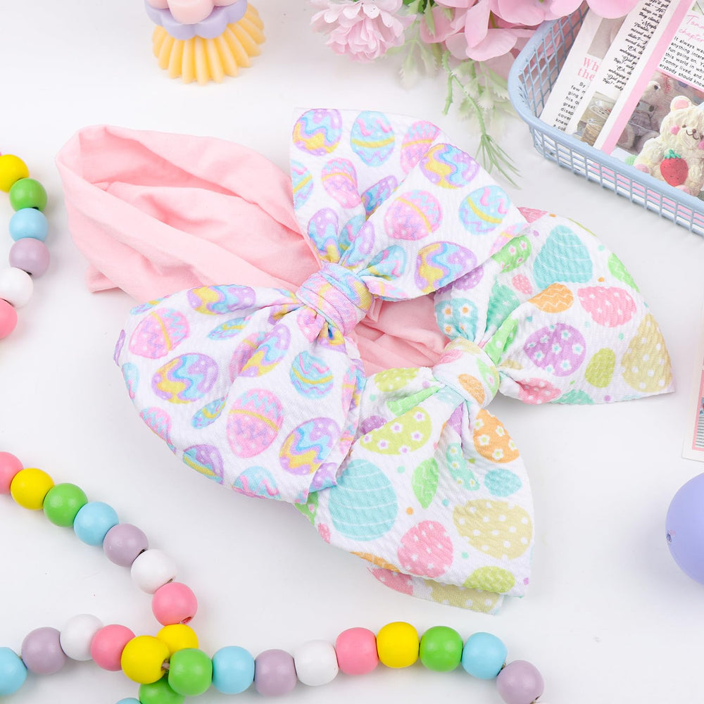 Lanmerry headband stretches to 14 inches for growing babies.