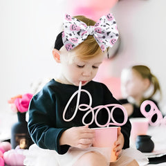 Lanmerry pumpkin headband creates festive photos while staying comfy