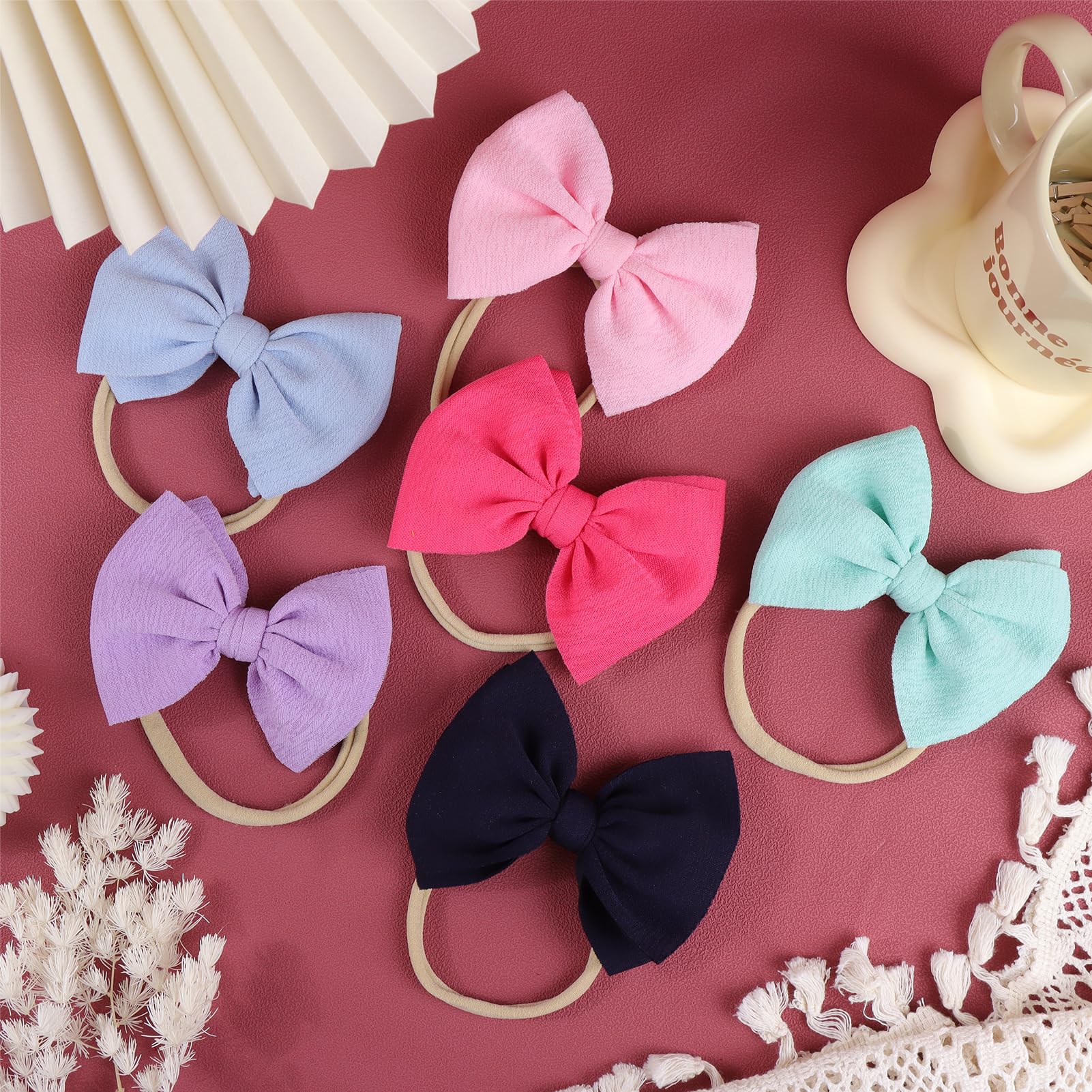 Lanmerry kids headbands handmade for durability and comfort