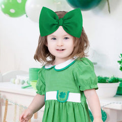 Lanmerry nylon hair accessory set, clover print, keeps hair tidy during playtime