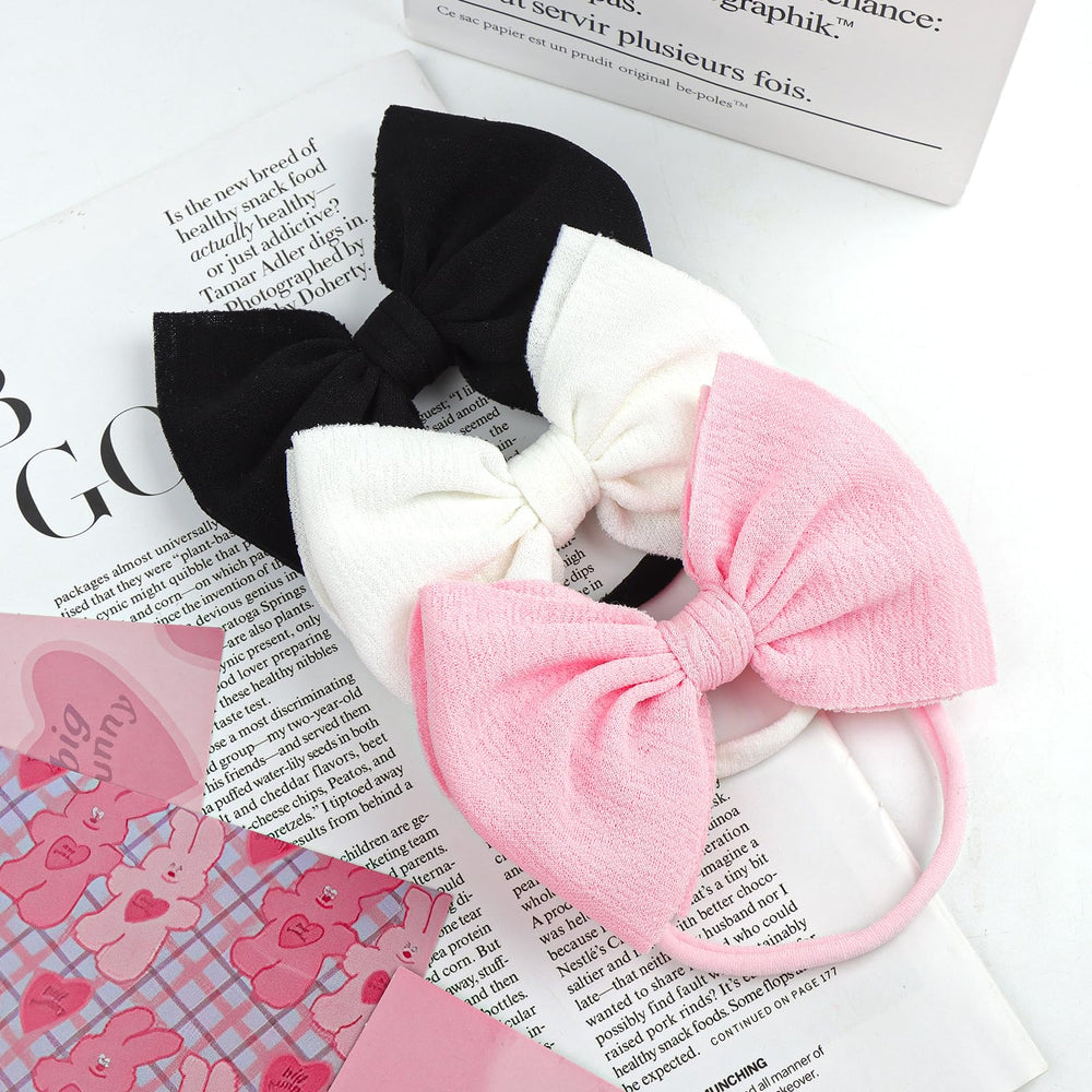 Lanmerry soft elastic headband offers flexible sizing without marks.