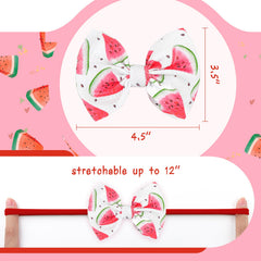 Lanmerry nylon headband close-up stretchy fit for infants to toddlers